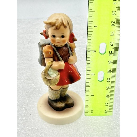 Goebel Hummel Figurine – School Girl – TMK7 – Vintage  Goebel Hummel School Girl TMK 7 W Germany Figurine With Tag